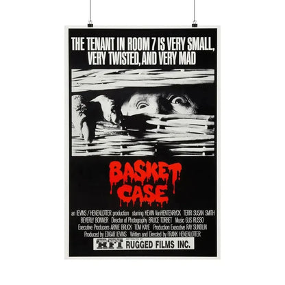 BASKET CASE (2) 1982 - Paper Movie Poster - The Sticker Space