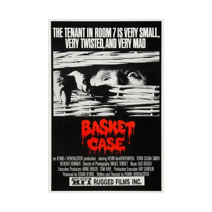 BASKET CASE (2) 1982 - Paper Movie Poster - The Sticker Space