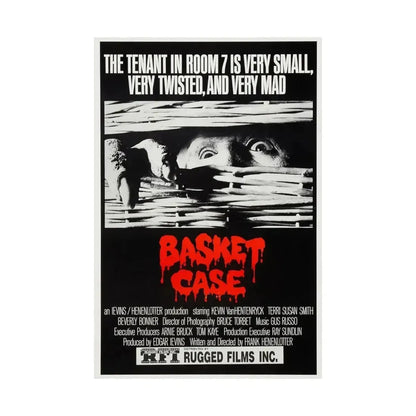 BASKET CASE (2) 1982 - Paper Movie Poster - The Sticker Space