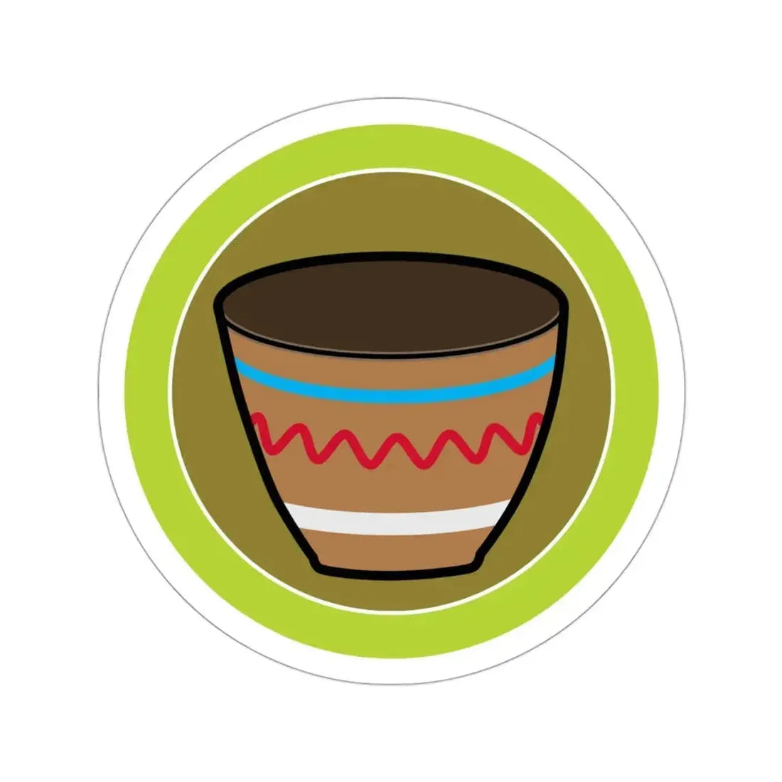 Basketry (Boy Scouts Merit Badge) STICKER Vinyl Die-Cut Decal 3 Inch - The Sticker Space