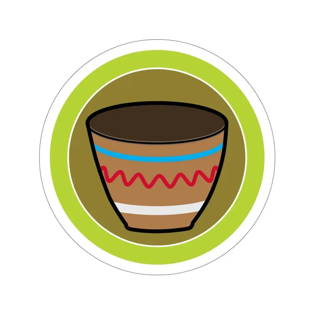 Basketry (Boy Scouts Merit Badge) STICKER Vinyl Die-Cut Decal 5 Inch - The Sticker Space