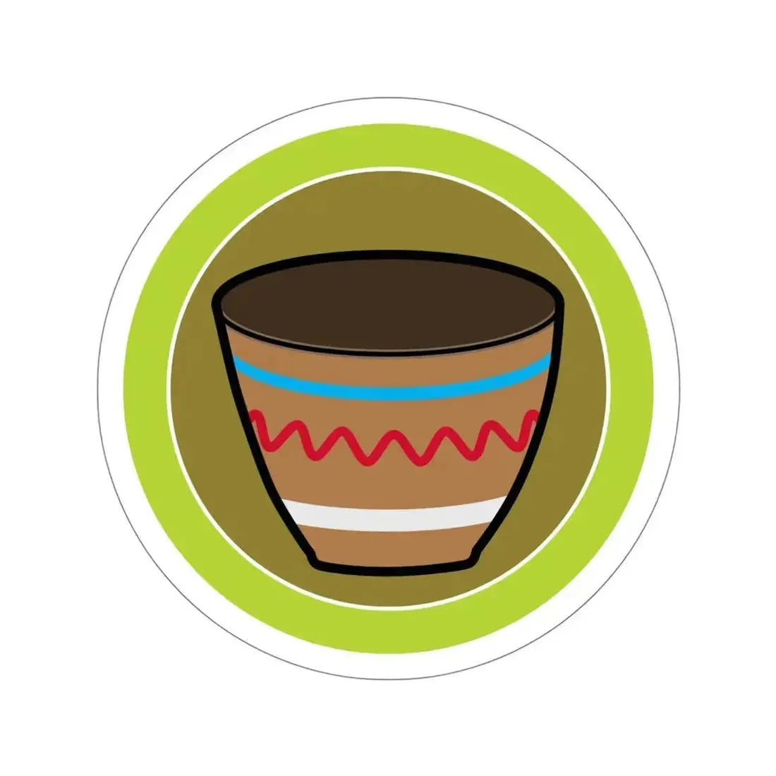 Basketry (Boy Scouts Merit Badge) STICKER Vinyl Die-Cut Decal 5 Inch - The Sticker Space