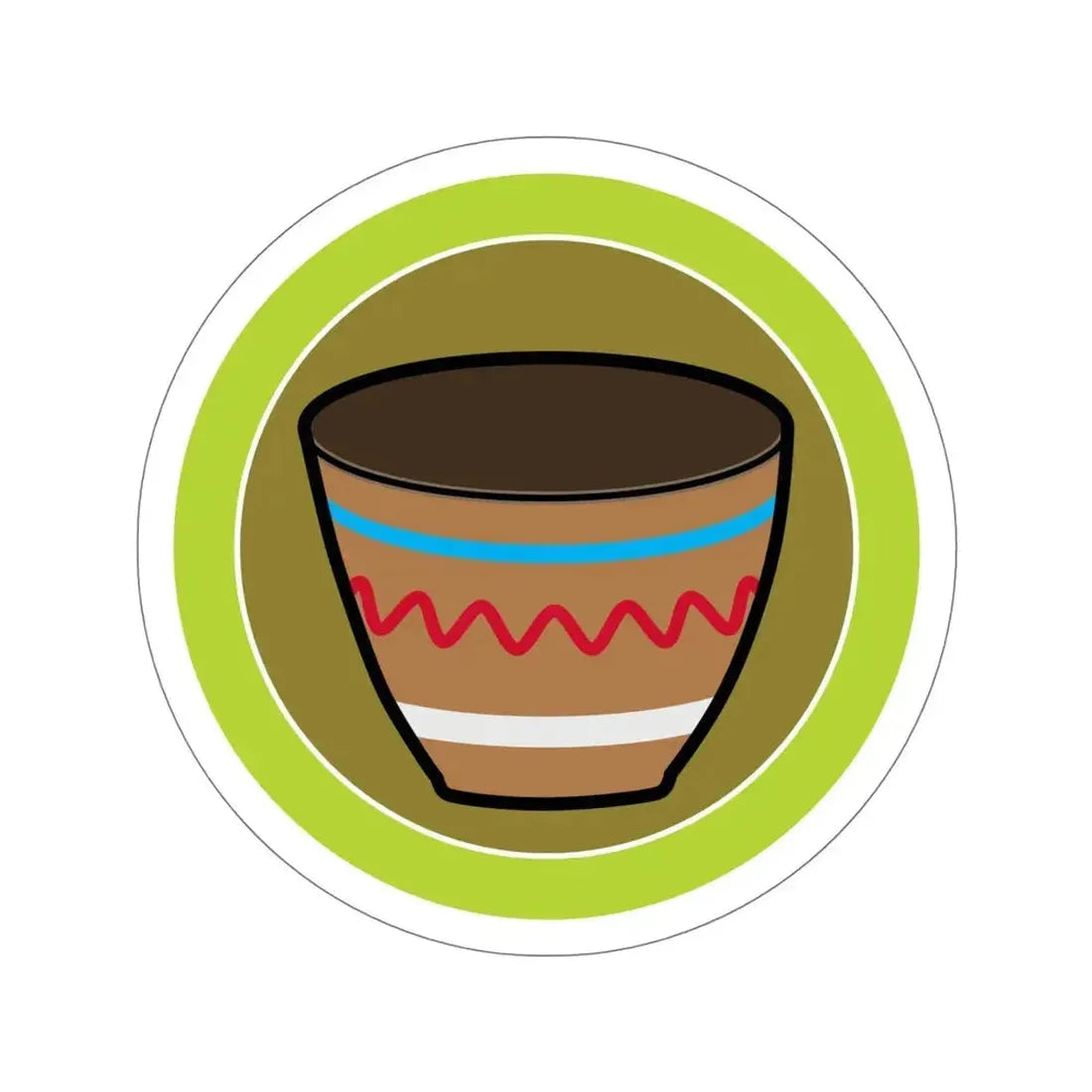 Basketry (Boy Scouts Merit Badge) STICKER Vinyl Die-Cut Decal 6 Inch - The Sticker Space