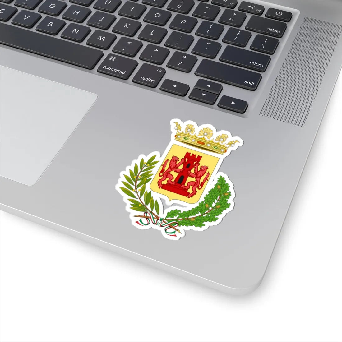 Bassano del Grappa-Stemma (Italy) (Coat of Arms) STICKER Vinyl Kiss-Cut Decal - The Sticker Space