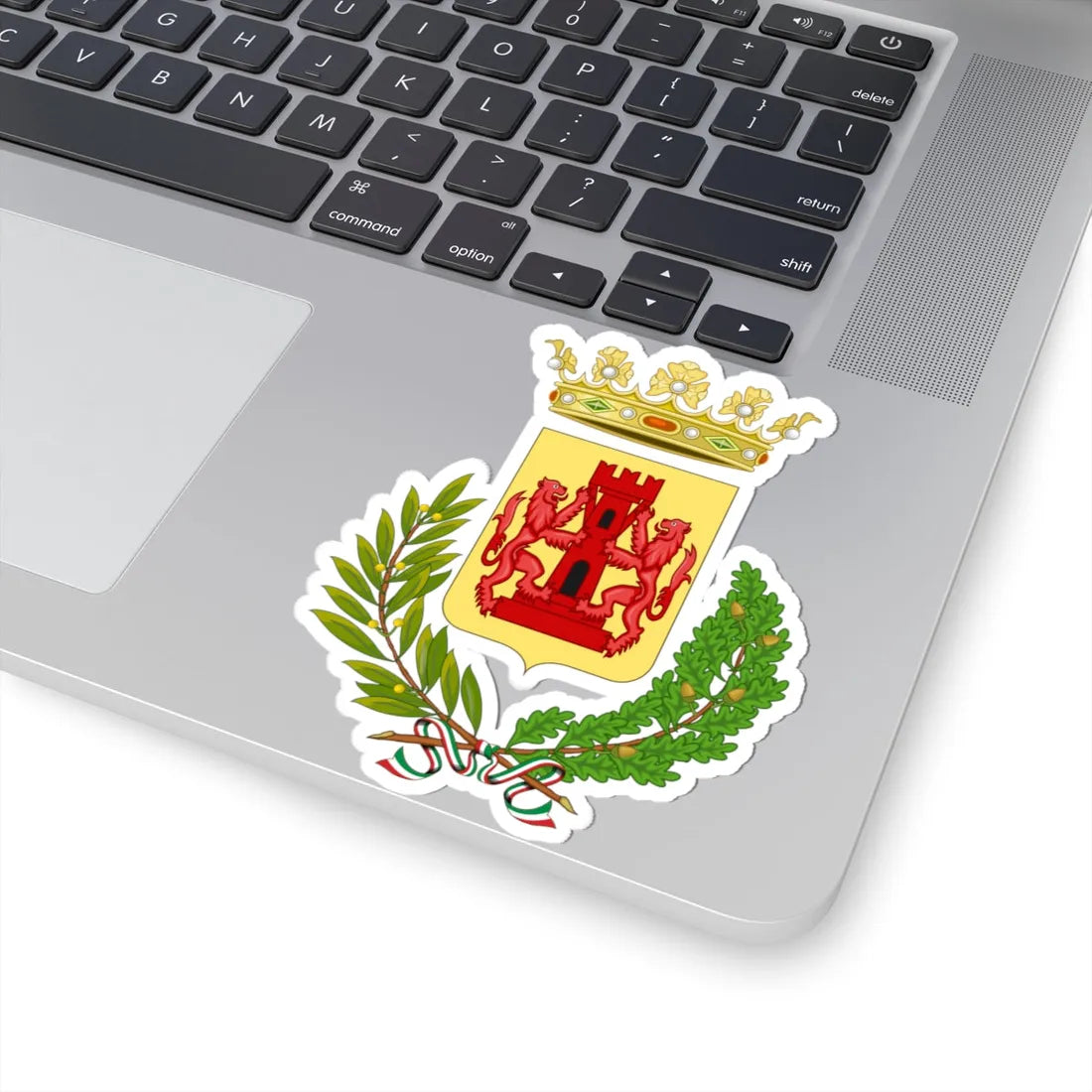 Bassano del Grappa-Stemma (Italy) (Coat of Arms) STICKER Vinyl Kiss-Cut Decal - The Sticker Space