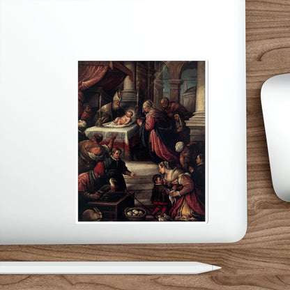 BASSANO, Francesco - The Presentation of Christ in the Temple (Artwork) STICKER Vinyl Die-Cut Decal-The Sticker Space