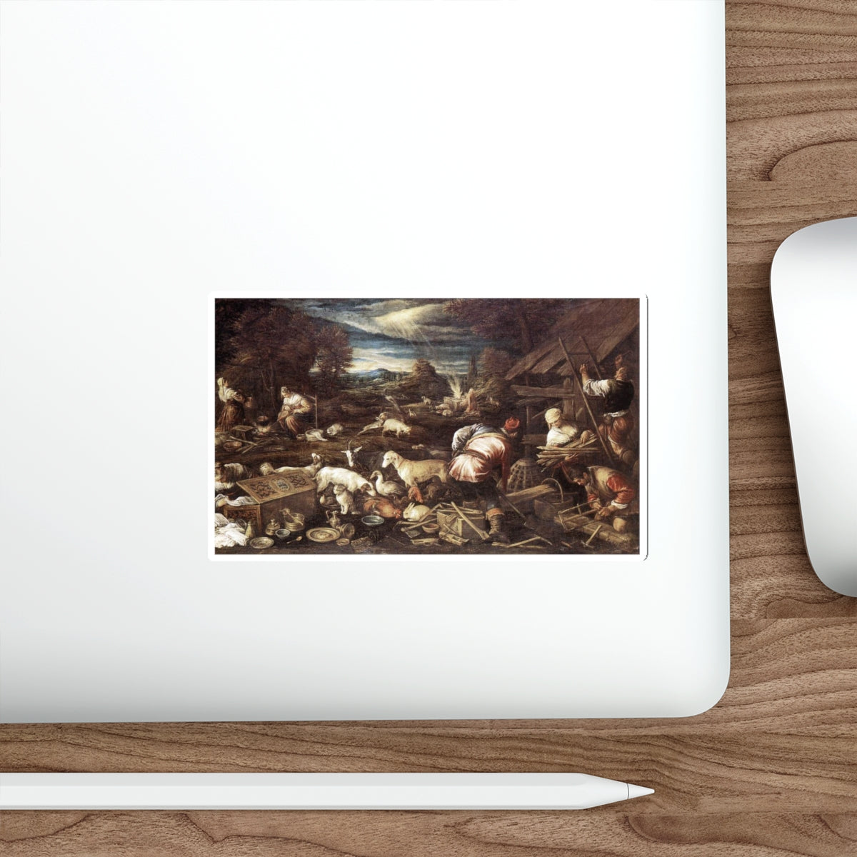 BASSANO, Jacopo - Noah's Sacrifice (Artwork) STICKER Vinyl Die-Cut Decal-The Sticker Space