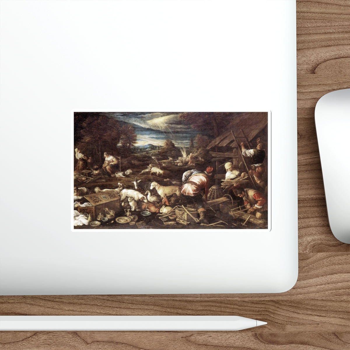 BASSANO, Jacopo - Noah's Sacrifice (Artwork) STICKER Vinyl Die-Cut Decal-The Sticker Space