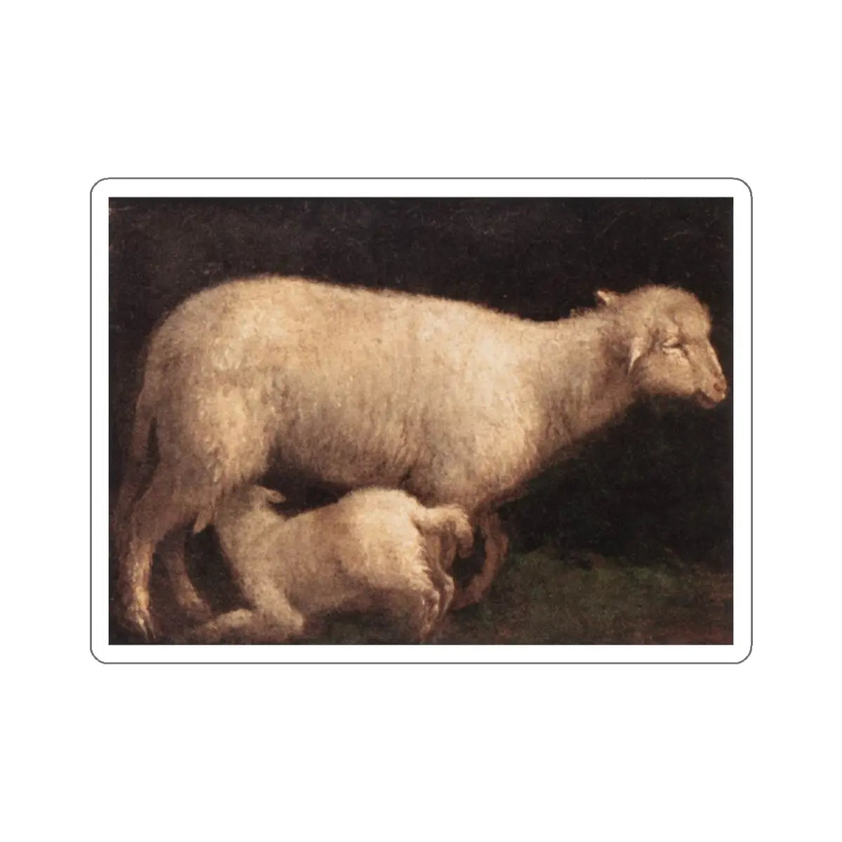 SKU:28653498206010480794 Sticker types:White Shape:Die-Cut Sizes:2" × 2"