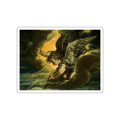 BASSANO, Jacopo - The Annunciation to the Shepherds (detail 2) (Artwork) STICKER Vinyl Die-Cut Decal - The Sticker Space