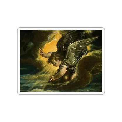 BASSANO, Jacopo - The Annunciation to the Shepherds (detail 2) (Artwork) STICKER Vinyl Die-Cut Decal - The Sticker Space