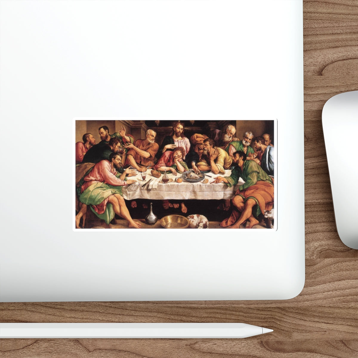 BASSANO, Jacopo - The Last Supper (Artwork) STICKER Vinyl Die-Cut Decal-The Sticker Space