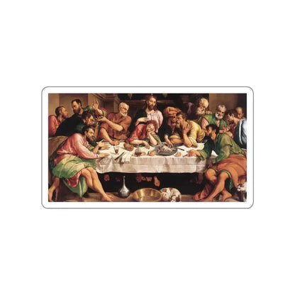 BASSANO, Jacopo - The Last Supper (Artwork) STICKER Vinyl Die-Cut Decal White Die-Cut 3 Inch - The Sticker Space