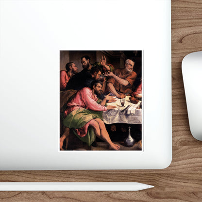 BASSANO, Jacopo - The Last Supper (detail) (Artwork) STICKER Vinyl Die-Cut Decal-The Sticker Space