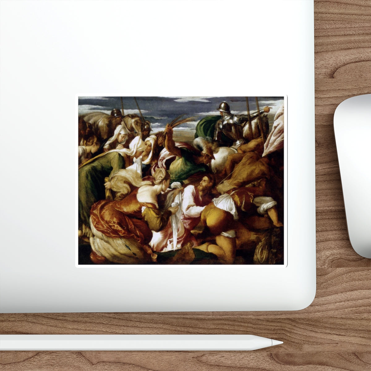 BASSANO, Jacopo - The Road to Calvary (Artwork) STICKER Vinyl Die-Cut Decal-The Sticker Space