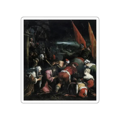 BASSANO, Jacopo - The Road to Calvary1 (Artwork) STICKER Vinyl Die-Cut Decal - The Sticker Space
