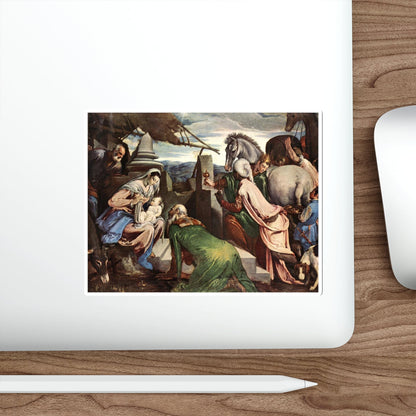 BASSANO, Jacopo - The Three Magi (Artwork) STICKER Vinyl Die-Cut Decal-The Sticker Space