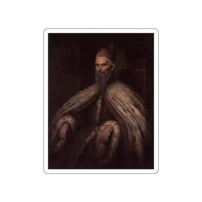 BASSANO, Leandro - Doge Marcantonio Memmo (Artwork) STICKER Vinyl Die-Cut Decal - The Sticker Space
