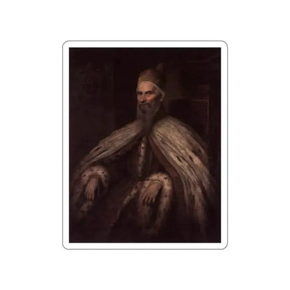 BASSANO, Leandro - Doge Marcantonio Memmo (Artwork) STICKER Vinyl Die-Cut Decal - The Sticker Space