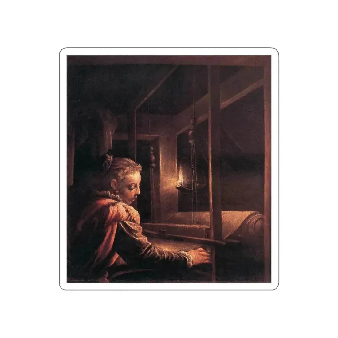 BASSANO, Leandro - Penelope (Artwork) STICKER Vinyl Die-Cut Decal White Die-Cut 3 Inch - The Sticker Space