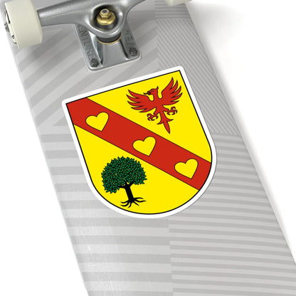 BasseAllaine-blazon (Switzerland) (Coat of Arms) STICKER Vinyl Kiss-Cut Decal - The Sticker Space