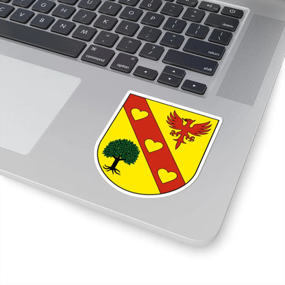 BasseAllaine-blazon (Switzerland) (Coat of Arms) STICKER Vinyl Kiss-Cut Decal - The Sticker Space