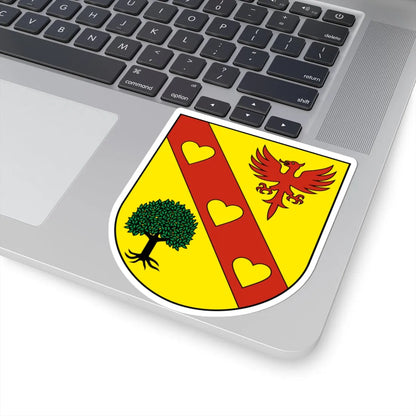 BasseAllaine-blazon (Switzerland) (Coat of Arms) STICKER Vinyl Kiss-Cut Decal - The Sticker Space