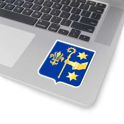 Bassenge wapen (Belgium) (Coat of Arms) STICKER Vinyl Kiss-Cut Decal - The Sticker Space