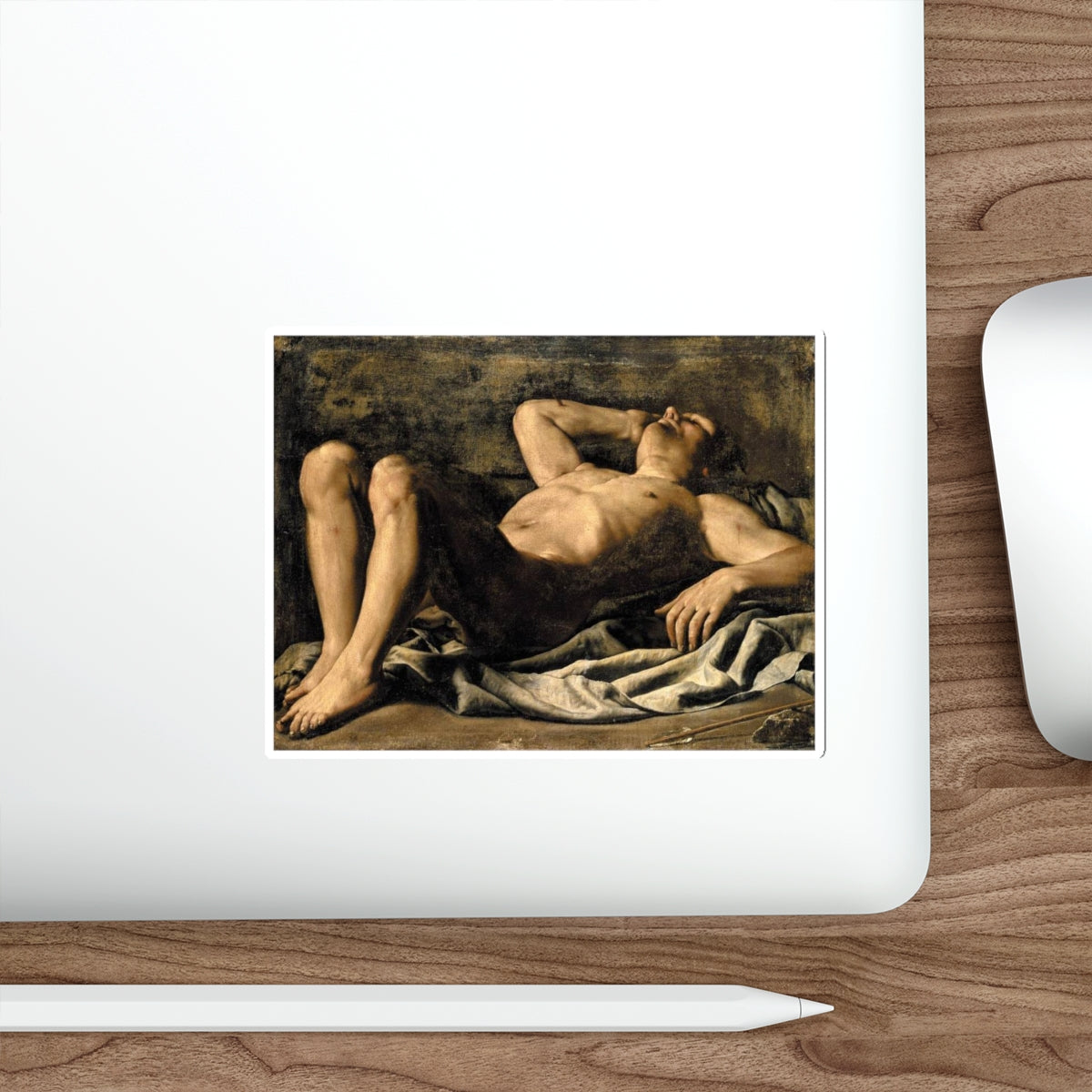 BASSETTI, Marcantonio - St Sebastian (Artwork) STICKER Vinyl Die-Cut Decal-The Sticker Space