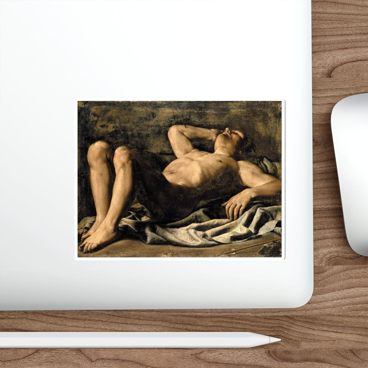 BASSETTI, Marcantonio - St Sebastian (Artwork) STICKER Vinyl Die-Cut Decal-The Sticker Space