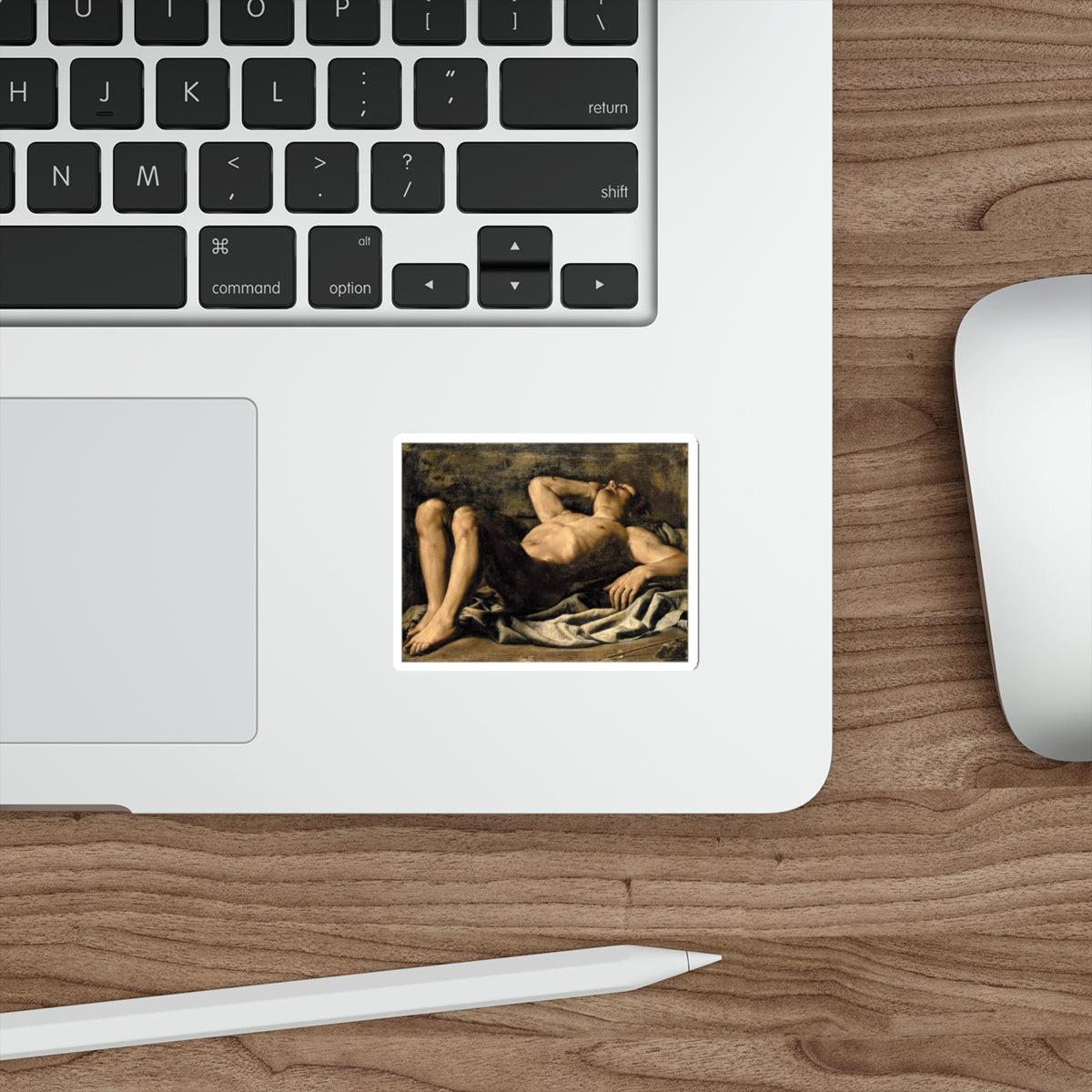 BASSETTI, Marcantonio - St Sebastian (Artwork) STICKER Vinyl Die-Cut Decal-The Sticker Space