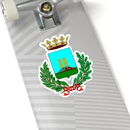 Bastia Mondovì-Stemma (Italy) (Coat of Arms) STICKER Vinyl Kiss-Cut Decal - The Sticker Space