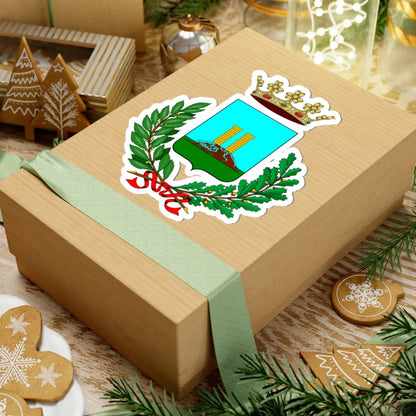 Bastia Mondovì-Stemma (Italy) (Coat of Arms) STICKER Vinyl Kiss-Cut Decal - The Sticker Space