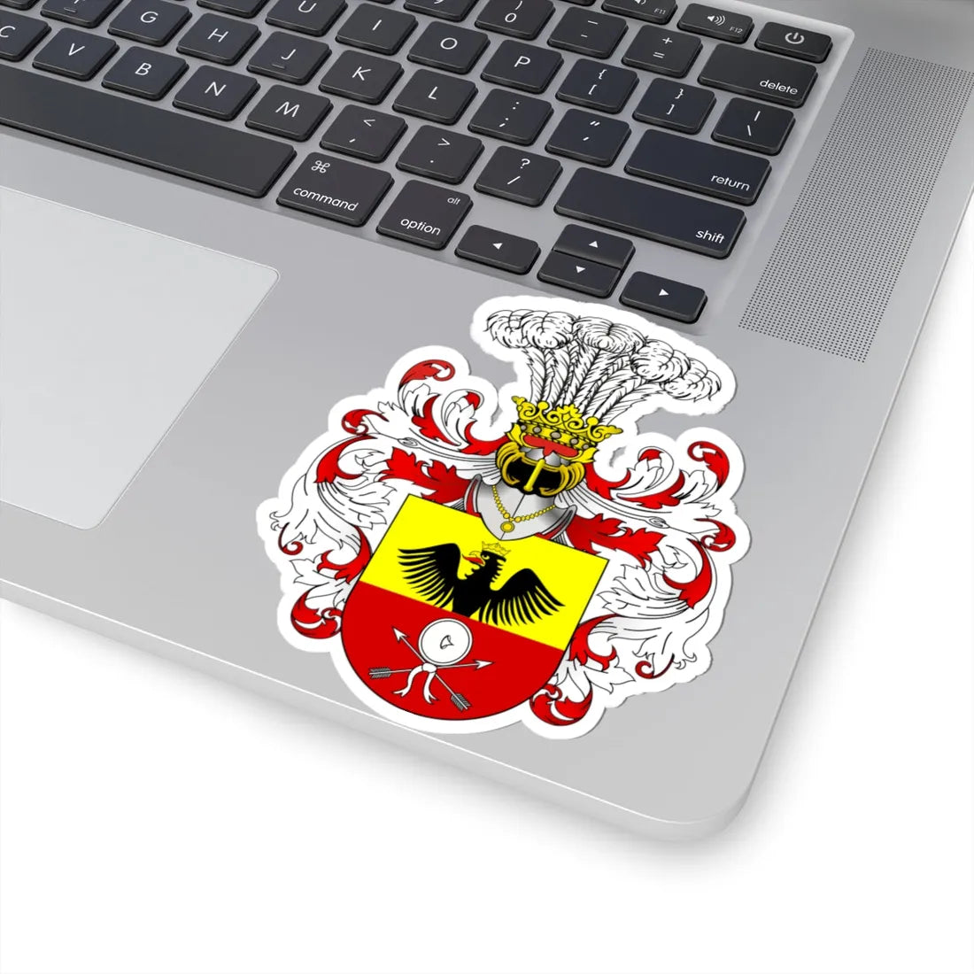 Bastian COA (Poland) (Coat of Arms) STICKER Vinyl Kiss-Cut Decal - The Sticker Space