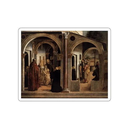 BASTIANI, Lazzaro - Communion of St Jerome (Artwork) STICKER Vinyl Die-Cut Decal - The Sticker Space
