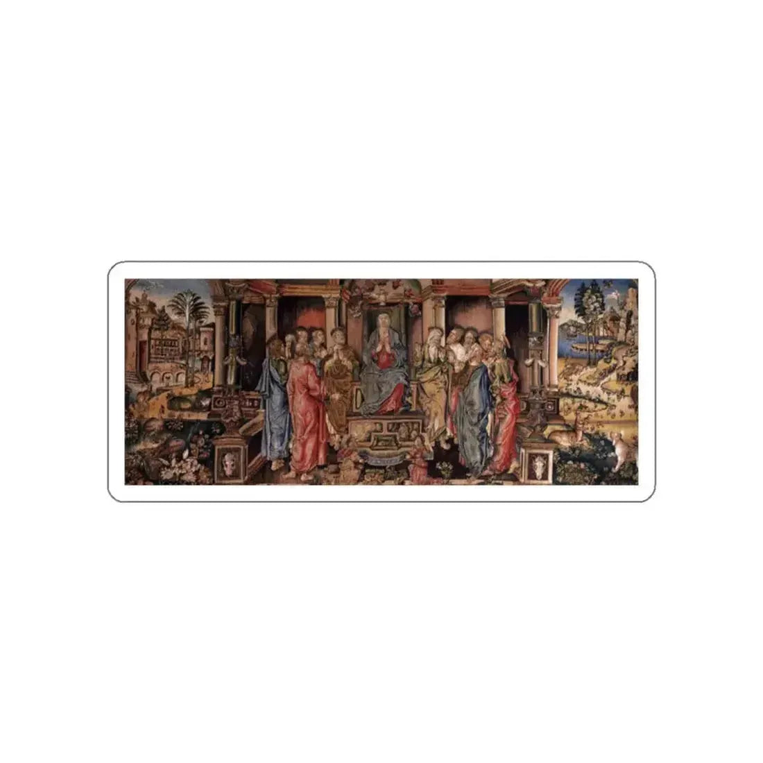 BASTIANI, Lazzaro - Pentecost (Artwork) STICKER Vinyl Die-Cut Decal - The Sticker Space