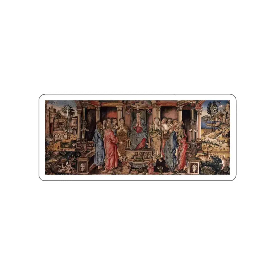 BASTIANI, Lazzaro - Pentecost (Artwork) STICKER Vinyl Die-Cut Decal - The Sticker Space
