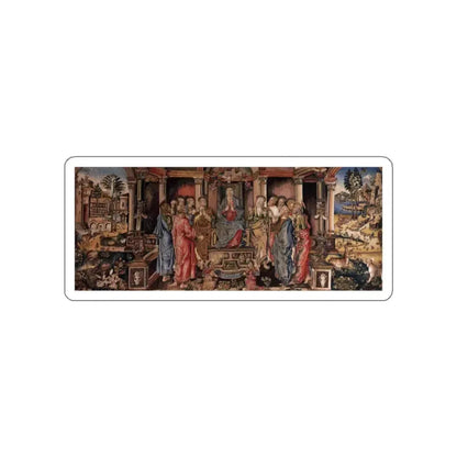 BASTIANI, Lazzaro - Pentecost (Artwork) STICKER Vinyl Die-Cut Decal White Die-Cut 2 Inch - The Sticker Space