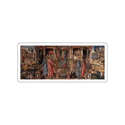 BASTIANI, Lazzaro - Pentecost (Artwork) STICKER Vinyl Die-Cut Decal White Die-Cut 3 Inch - The Sticker Space
