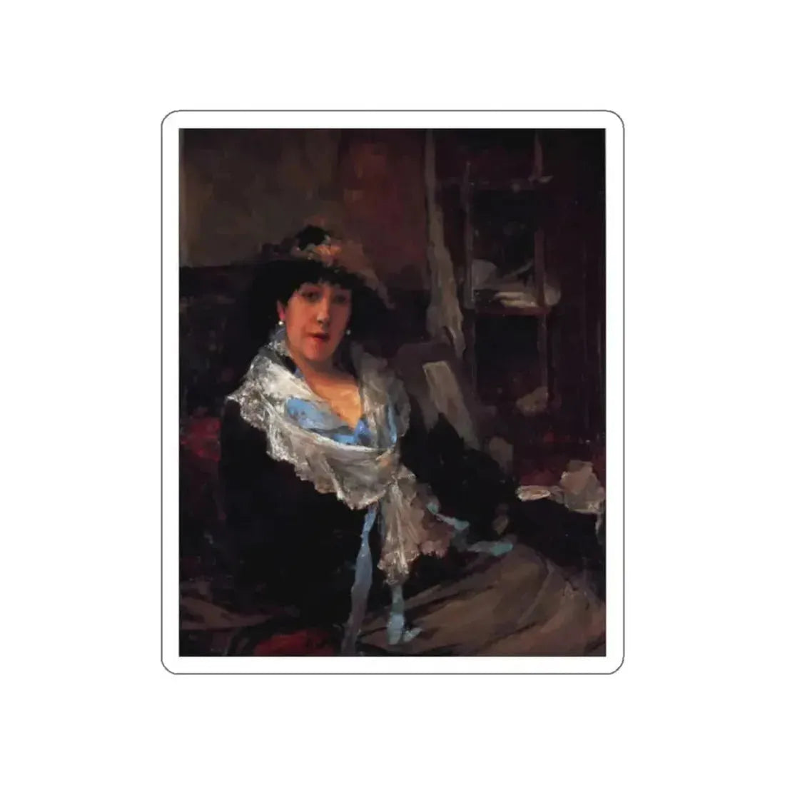 Bastien-Lepage , Jules - 2 (Artwork) STICKER Vinyl Die-Cut Decal White Die-Cut 2 Inch - The Sticker Space