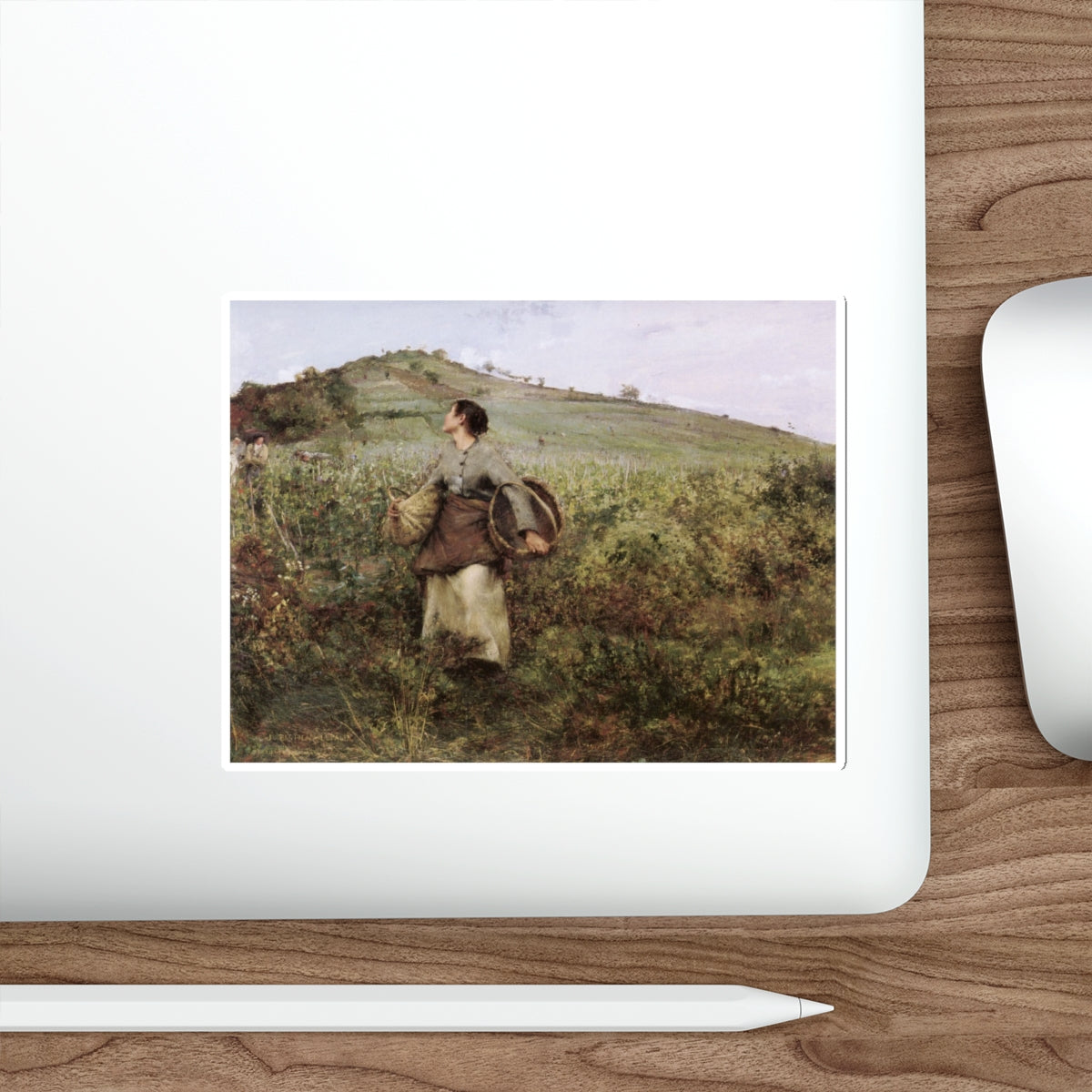 Bastien-Lepage , Jules - At Harvest Time (Artwork) STICKER Vinyl Die-Cut Decal-The Sticker Space