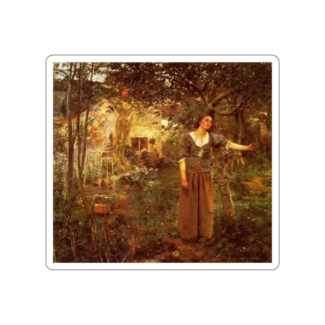 Bastien-Lepage , Jules - Joan of Arc (Artwork) STICKER Vinyl Die-Cut Decal - The Sticker Space