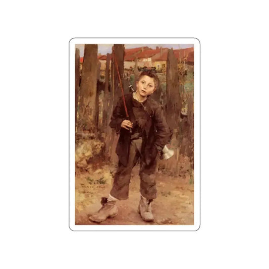 Bastien-Lepage , Jules - Pas Meche (Nothing Diong) (Artwork) STICKER Vinyl Die-Cut Decal White Die-Cut 2 Inch - The Sticker Space