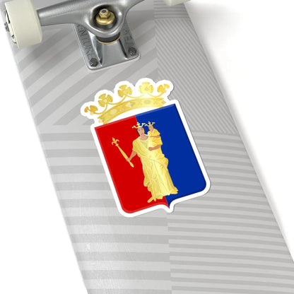 Bastogne wapen (Belgium) (Coat of Arms) STICKER Vinyl Kiss-Cut Decal - The Sticker Space