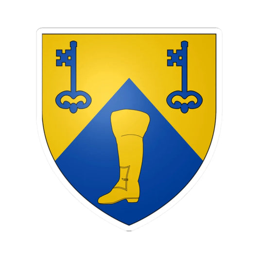 Bata Shoe Museum Arms (Canada) (Coat of Arms) STICKER Vinyl Kiss-Cut Decal 2 Inch White - The Sticker Space