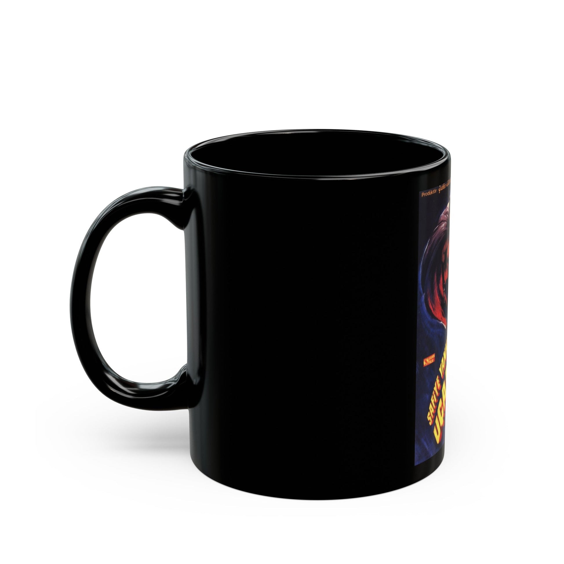 BATGIRL (TURKISH) Movie Poster - Black Coffee Mug-The Sticker Space