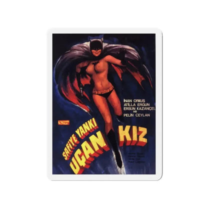 BATGIRL (TURKISH) Movie Poster - Refrigerator Magnet 2 Inch - The Sticker Space