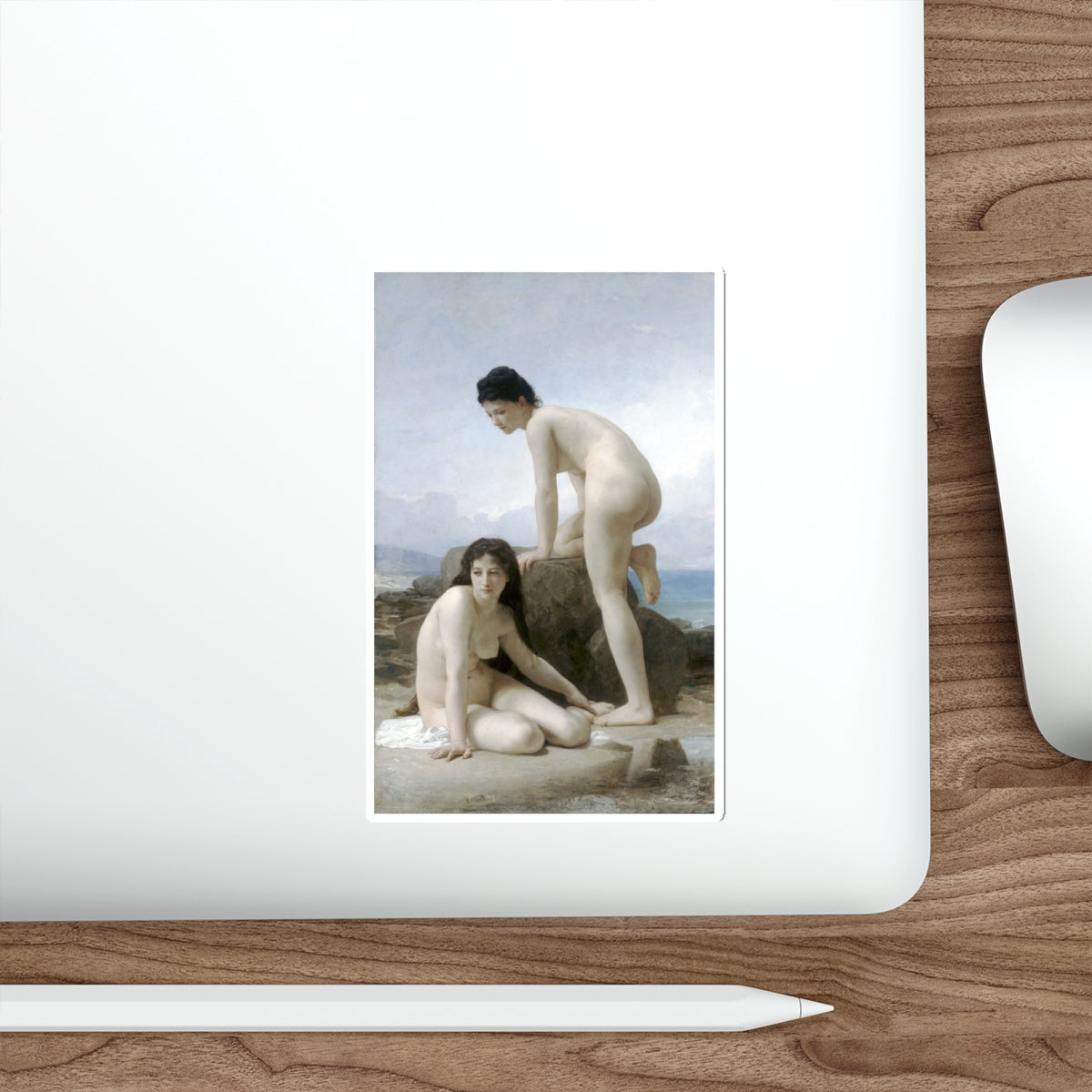 Bathers (Artwork) STICKER Vinyl Die-Cut Decal-The Sticker Space