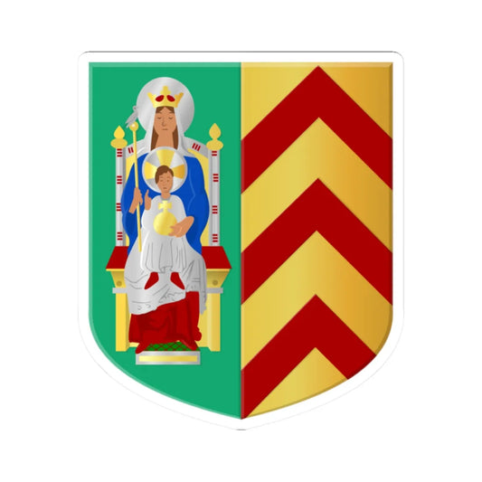 Bathmen wapen 1898 (Netherlands) (Coat of Arms) STICKER Vinyl Kiss-Cut Decal 2 Inch White - The Sticker Space