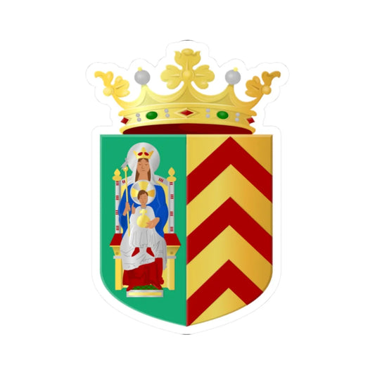 Bathmen wapen (Netherlands) (Coat of Arms) STICKER Vinyl Kiss-Cut Decal 2 Inch White - The Sticker Space